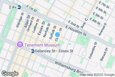 Map image of the property - 43 Clinton St
