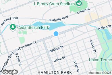 Map image of the property - Muhlenberg Lakeview Apartments