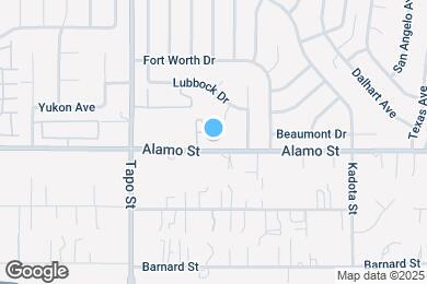 Map image of the property - 4565 Alamo St