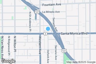 Map image of the property - 5425 Santa Monica Blvd