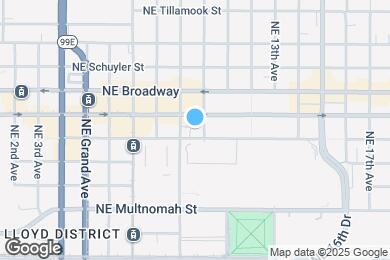 Map image of the property - 1509 NE 10th Ave