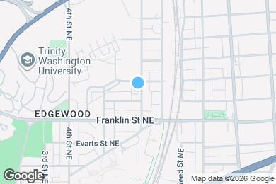 Map image of the property - 2908 7th St NE