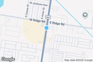 Map image of the property - 101 E Tropic Star Dr