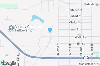 Map image of the property - 417 N 23rd St