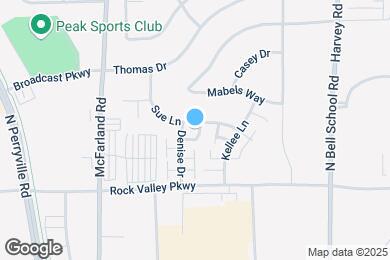 Map image of the property - Rock Valley Apartments