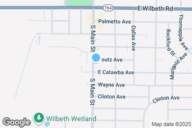 Map image of the property - 1861 S Main St