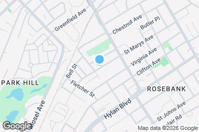 Map image of the property - 209 Saint Marys Ave