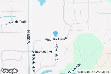 Map image of the property - 5780 W Port Dr