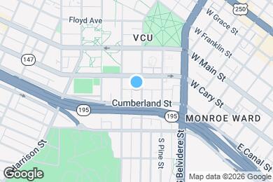 Map image of the property - 112 S Laurel St