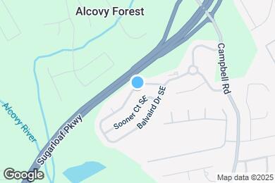 Map image of the property - 1142 Balvaird Dr SE