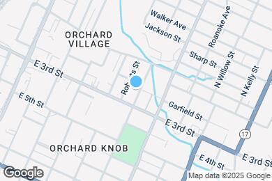 Map image of the property - 413 N Hawthorne St