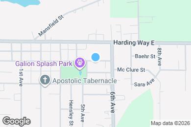 Map image of the property - 1249 E Walnut St