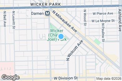 Map image of the property - 1919 W Schiller St