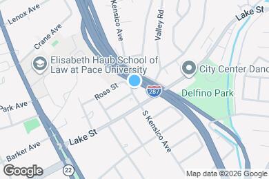 Map image of the property - 22 N Kensico Ave