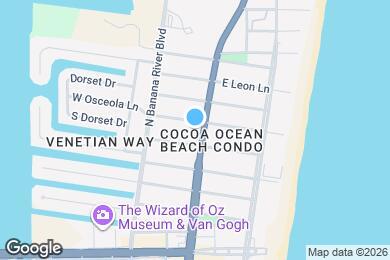Map image of the property - 105 W Osceola Ln