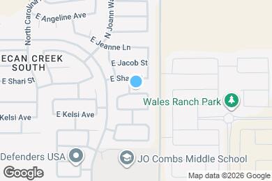 Map image of the property - 1718 E Daniella Dr