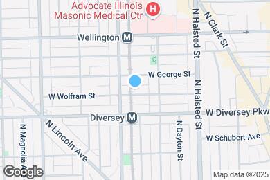 Map image of the property - 934 W Wolfram St