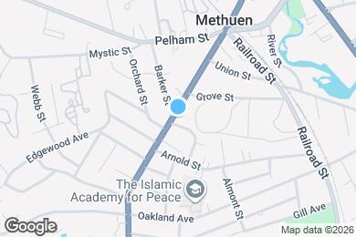 Map image of the property - 76 Lowell St