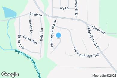 Map image of the property - 25 Burnt Hickory Ct
