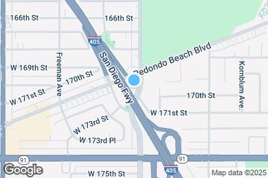 Map image of the property - 16925 Prairie Ave