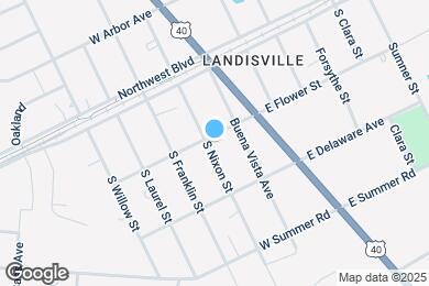 Map image of the property - 205 W Flower St