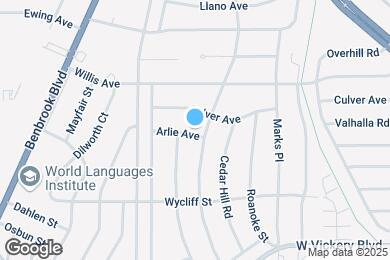 Map image of the property - 7404 Arlie Ave