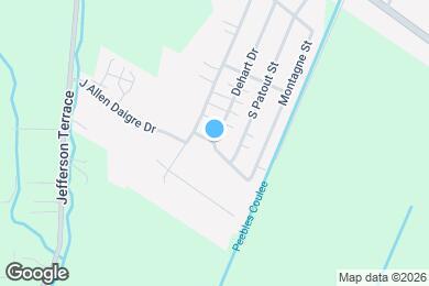 Map image of the property - 1610 Dehart Dr