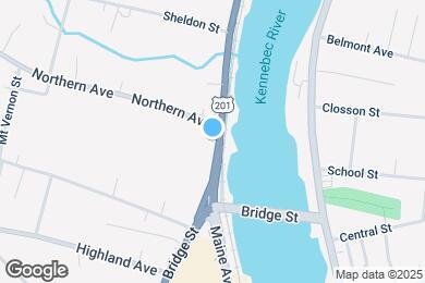 Map image of the property - 206 Maine Ave