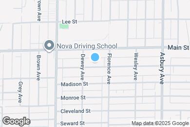 Map image of the property - 1625 Washington St