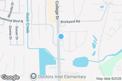 Map image of the property - 1836 Northglen Cir