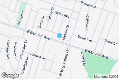 Map image of the property - 2005 E Rancier Ave