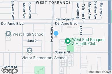 Map image of the property - 20360 Anza Ave