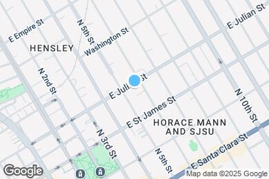 Map image of the property - 228 E Julian St
