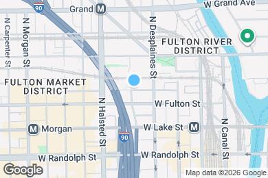 Map image of the property - 698 W Wayman St