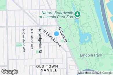 Map image of the property - 1916 N Lincoln Park W