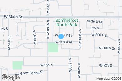 Map image of the property - 1610 W 300 S