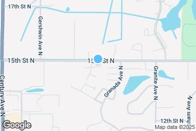 Map image of the property - 6387 15th St N