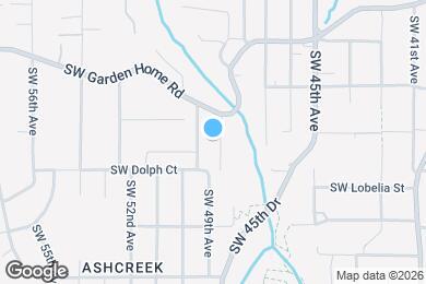 Map image of the property - 8617 SW 49th Ave