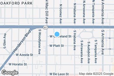 Map image of the property - 3002 W Cleveland St
