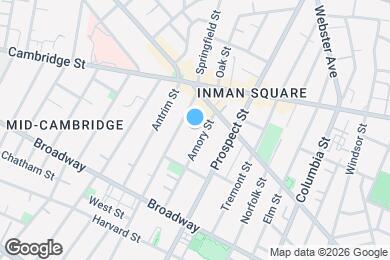 Map image of the property - 123 Amory St