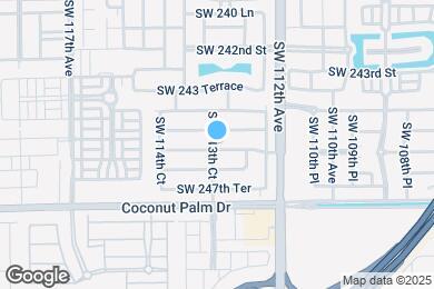 Map image of the property - 11321 SW 246th St