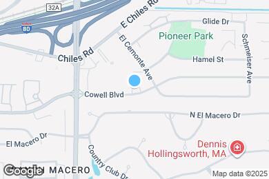 Map image of the property - 4903 Cowell Blvd