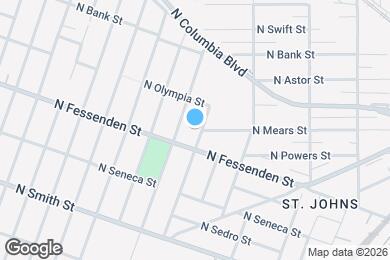 Map image of the property - 9529 N Fairhaven Ave