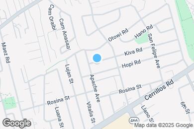 Map image of the property - 2038 Kiva Rd