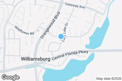 Map image of the property - 10602 Lazy Lake Dr