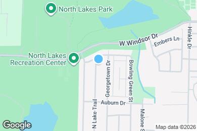 Map image of the property - 2316 N Lake Trl