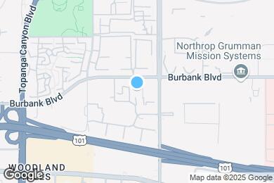 Map image of the property - 21400 Burbank Blvd