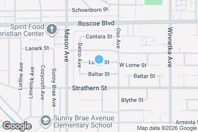 Map image of the property - 20344 Lorne St