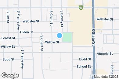 Map image of the property - 717 Willow St