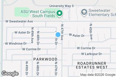 Map image of the property - 12645 N 47th Dr